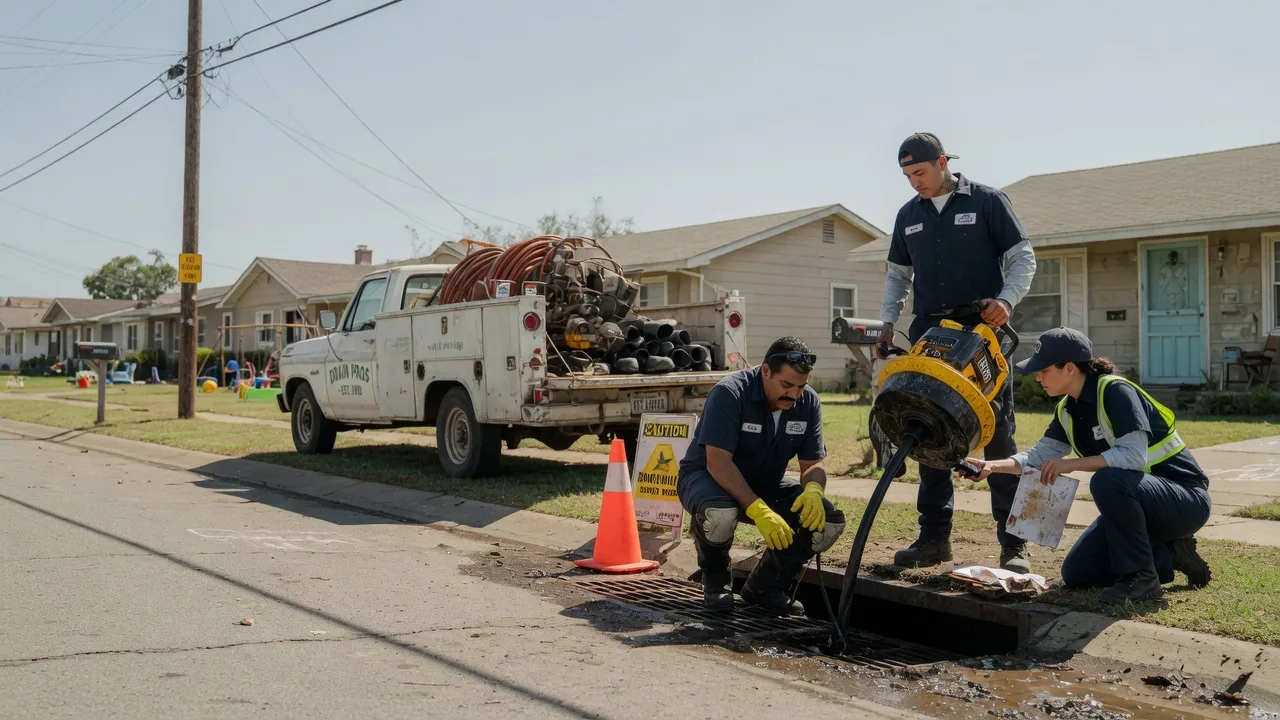 Drain Cleaning in Lexington, OK near me